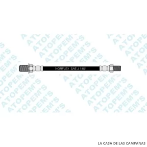 CF68085  FLEXIBLE DE FRENO DELANTERO