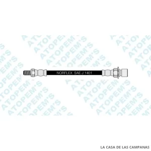 CF68130  FLEXIBLE DE FRENO DELANTERO