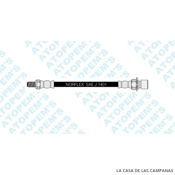 CF68130 FLEXIBLE DE FRENO DELANTERO