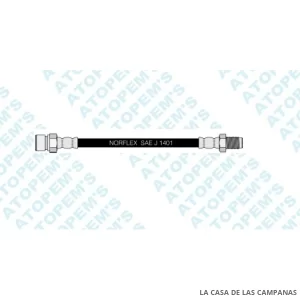 CF68139 FLEXIBLE DE FRENO TRASERO