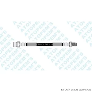 CF68145  FLEXIBLE DE FRENO DELANTERO