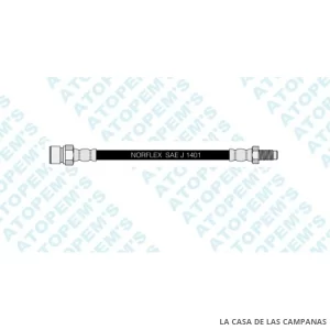 CF68161  FLEXIBLE DE FRENO DELANTERO
