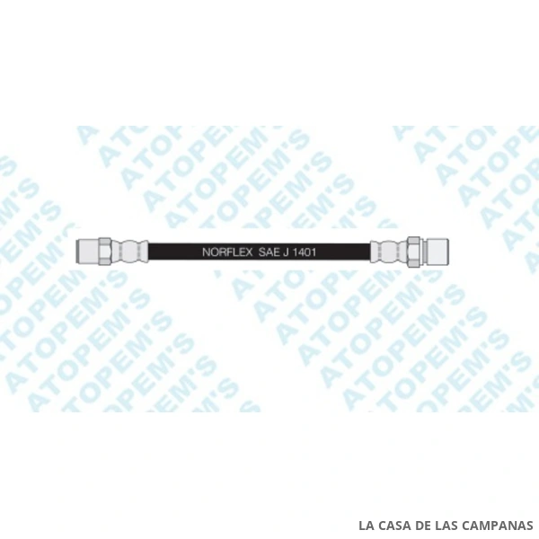 CF7003 FLEXIBLE DE FRENO TRASERO