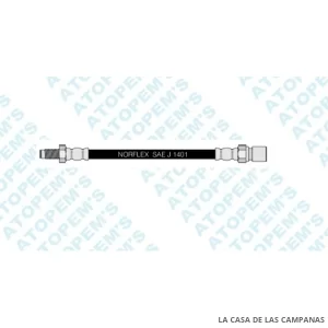 CF7019 FLEXIBLE DE FRENO DELANTERO