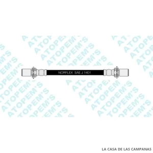 CF7022 FLEXIBLE DE FRENO DELANTERO
