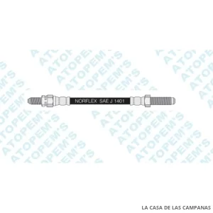 CF7034  FLEXIBLE DE FRENO TRASERO