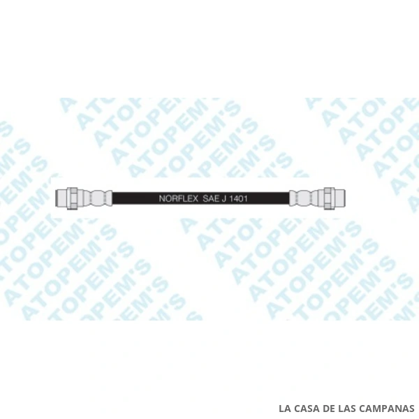 CF7043 FLEXIBLE DE FRENO DELANTERO