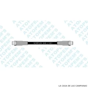 CF7048  FLEXIBLE DE FRENO DELANTERO