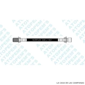 CF72153 FLEXIBLE DE FRENO DELANTERO