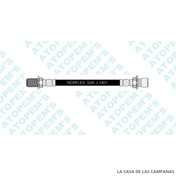 CF72153 FLEXIBLE DE FRENO DELANTERO