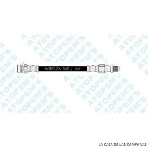 CF72155  FLEXIBLE DE FRENO DELANTERO