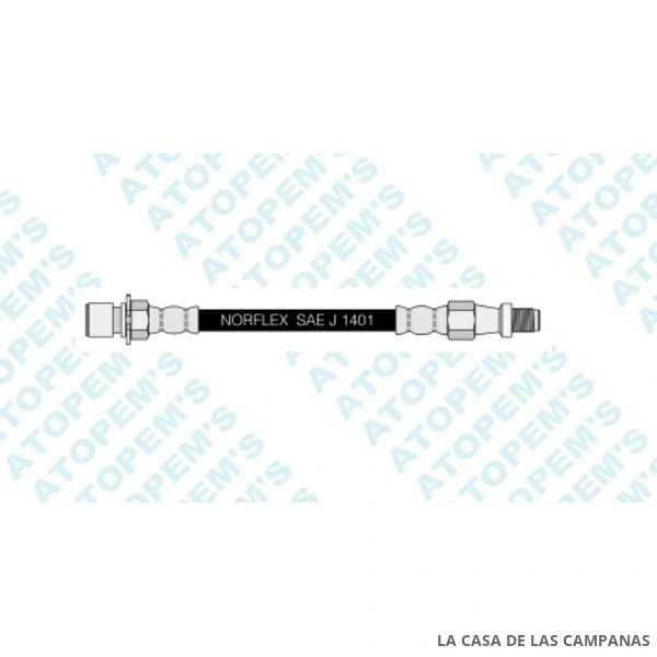 CF72156 FLEXIBLE DE FRENO TRASERO