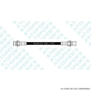 CF72160 FLEXIBLE DE FRENO DELANTERO