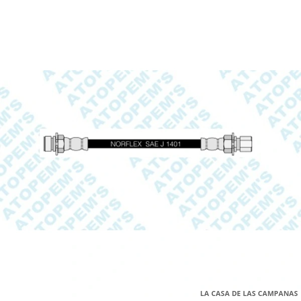 CF72160 FLEXIBLE DE FRENO DELANTERO