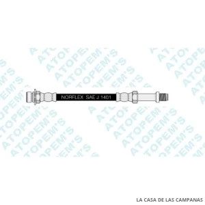 CF74125  FLEXIBLE DE FRENO TRASERO