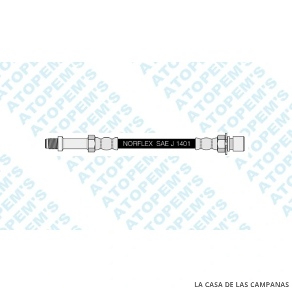 CF74129 FLEXIBLE DE FRENO DELANTERO