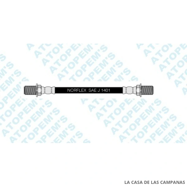 CF74130 FLEXIBLE DE FRENO DELANTERO
