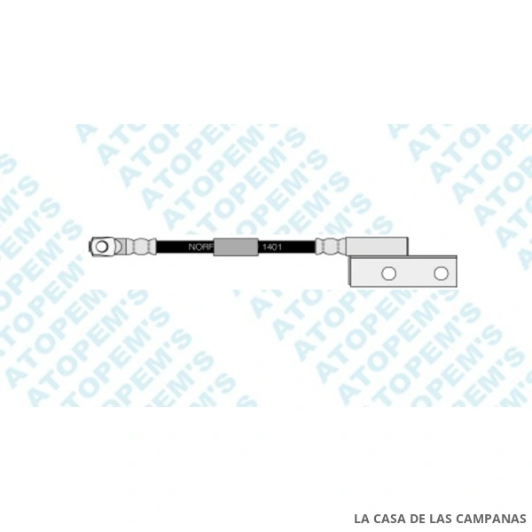 CF74746 FLEXIBLE DE FRENO DELANTERO