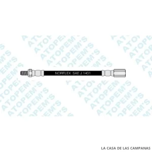 CF74805  FLEXIBLE DE FRENO TRASERO