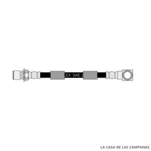 CF7579210  FLEXIBLE DE FRENO DELANTERO