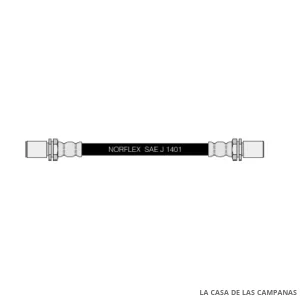 CF7688  FLEXIBLE DE FRENO TRASERO