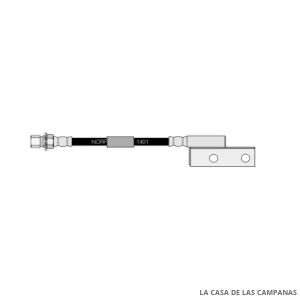 CF77941  FLEXIBLE DE FRENO DELANTERO