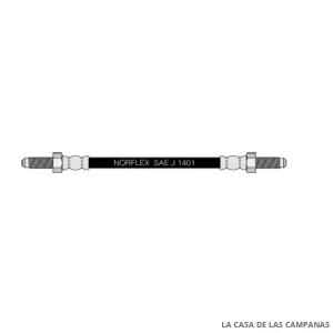 CF78162/1  FLEXIBLE DE FRENO DELANTERO