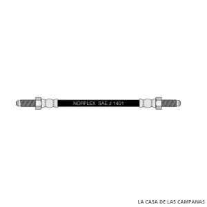 CF78188  FLEXIBLE DE FRENO TRASERO