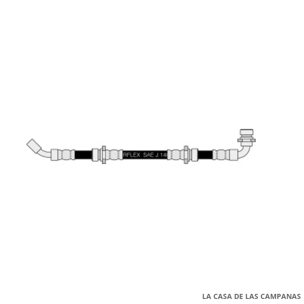 CF7834 FLEXIBLE DE FRENO DELANTERO