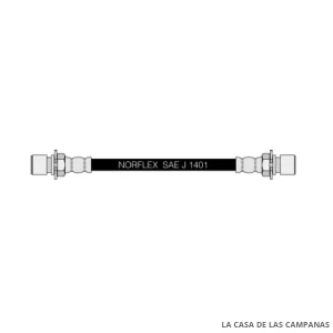CF79595  FLEXIBLE DE FRENO DELANTERO