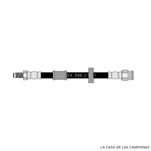 CF8022  FLEXIBLE DE FRENO DELANTERO
