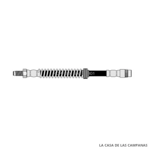 CF8124  FLEXIBLE DE FRENO DELANTERO