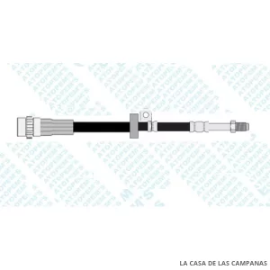 CF8150 FLEXIBLE DE FRENO DELANTERO