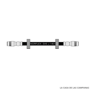 CF8227  FLEXIBLE DE FRENO TRASERO