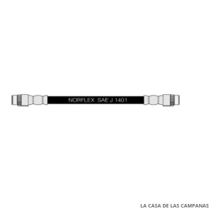 CF8231 FLEXIBLE DE FRENO TRASERO