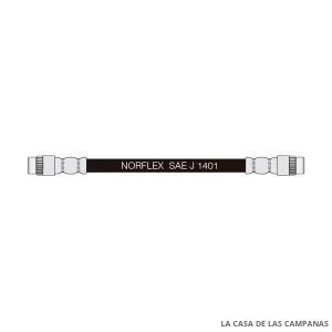 CF8273  FLEXIBLE DE FRENO TRASERO -
