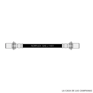 CF8302  FLEXIBLE DE FRENO TRASERO