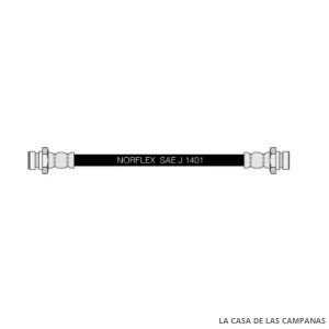 CF8308  FLEXIBLE DE FRENO TRASERO