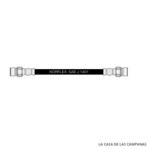 CF8409  FLEXIBLE DE FRENO DELANTERO