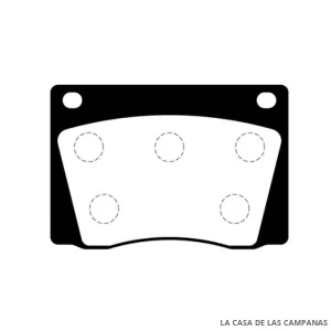 L3721-0M PASTILLAS DE FRENO DELANTERO