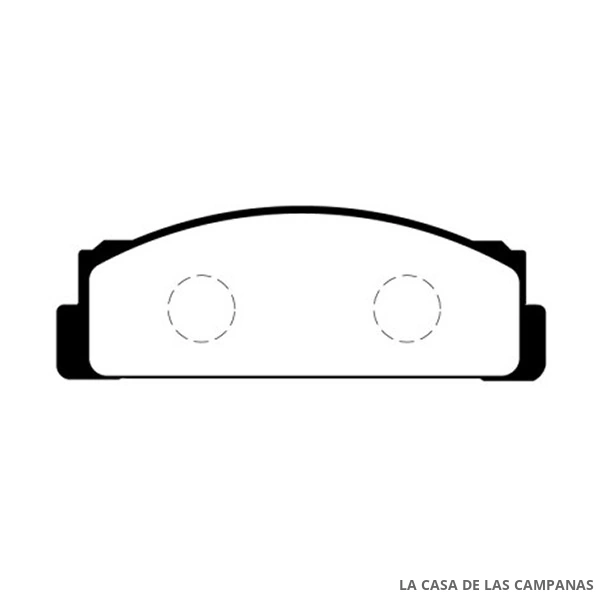 L3723-1M PASTILLAS DE FRENO DELANTERO