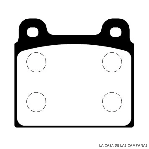 L3730-0M PASTILLAS DE FRENO DELANTERO