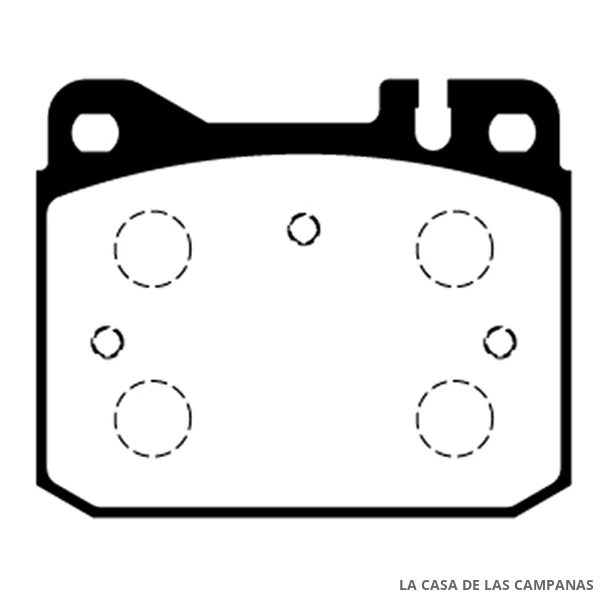 L3731-2M PASTILLAS DE FRENO DELANTERO