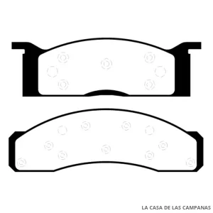 L3732-0M PASTILLAS DE FRENO DELANTERO