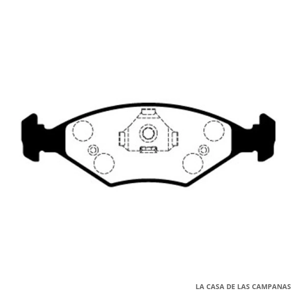 L3767-8ULT PASTILLAS DE FRENO DELANTERO