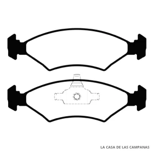 L3768-7M PASTILLAS DE FRENO DELANTERO