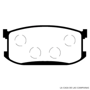 L3769-0M PASTILLAS DE FRENO DELANTERO