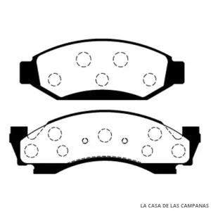 L3778-1M PASTILLAS DE FRENO DELANTERO