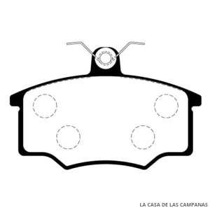 L3782-6M PASTILLAS DE FRENO DELANTERO