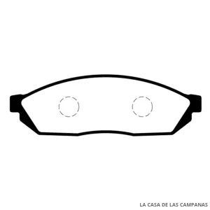 L3785-0M PASTILLAS DE FRENO DELANTERO